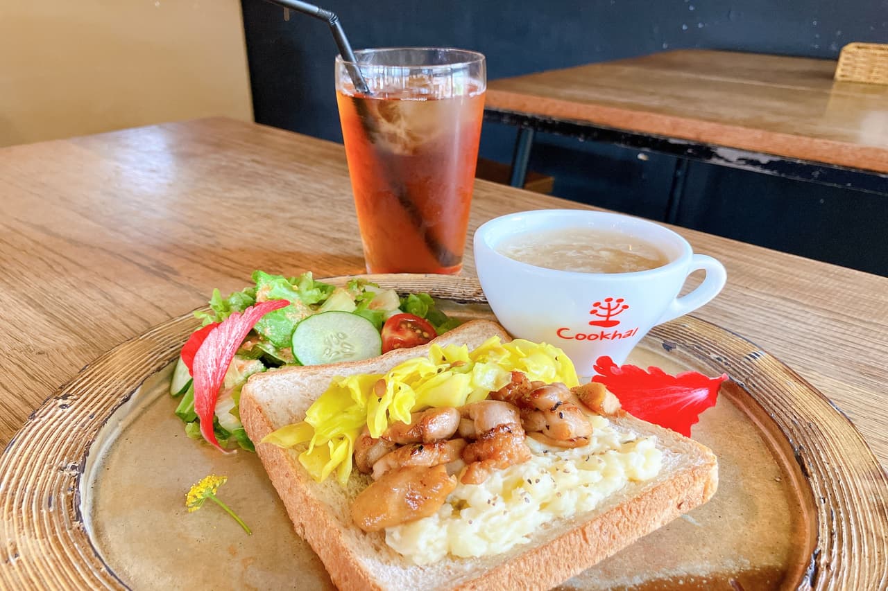 やんばるは美味しい！畑とつながる「Cookhal（クックハル）」のモーニング（名護市）