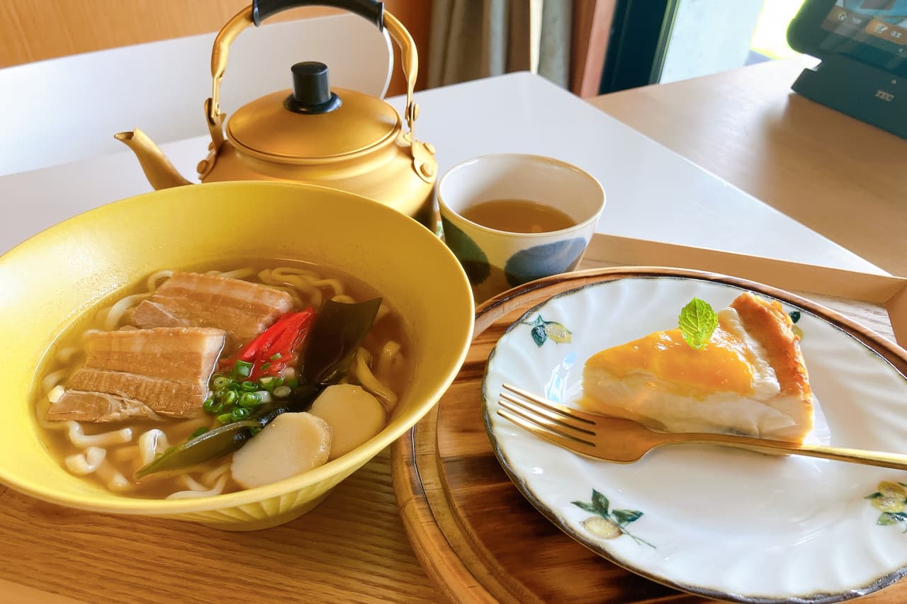 もう行った？「てぃーち」で味わう新感覚のそばと手作りスイーツ、そして心を癒す庭園（豊見城市）