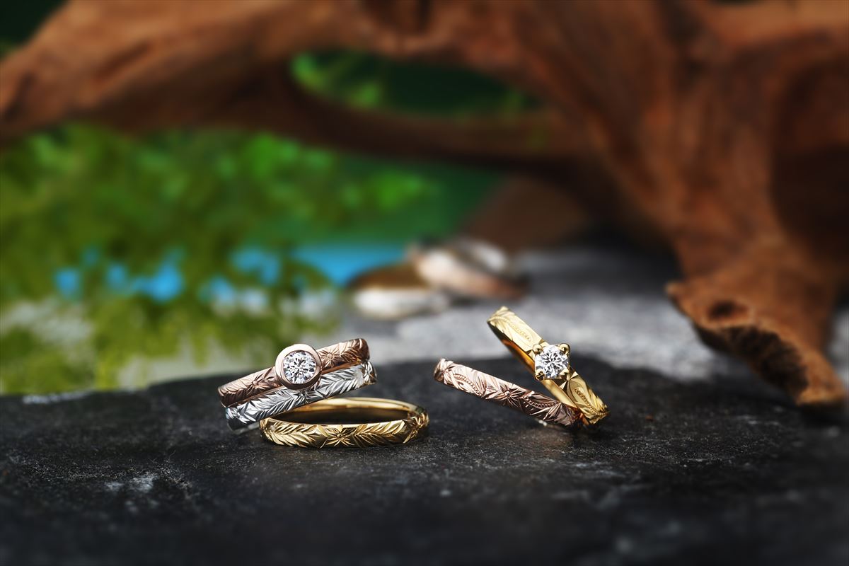 青い海を望む特別な場所で一生の宝物を～北谷町「ムクベル」で出会うブライダルリング～