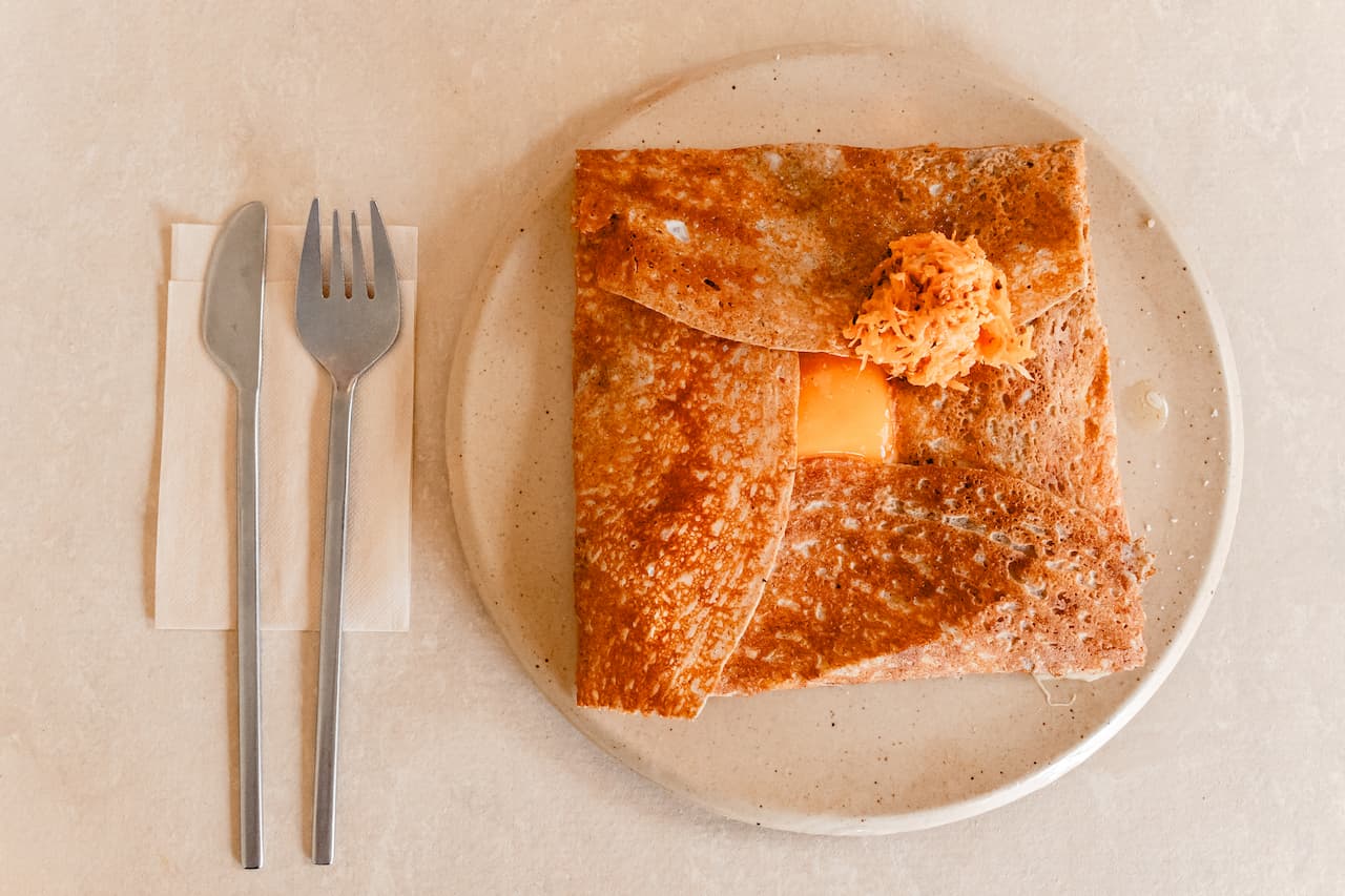 北谷・宮城海岸の外国風情に佇むグルテンフリーガレット「TERRA Galette,Crepe & Coffee（テラ ガレット クレープ＆コーヒー）」（北谷町）