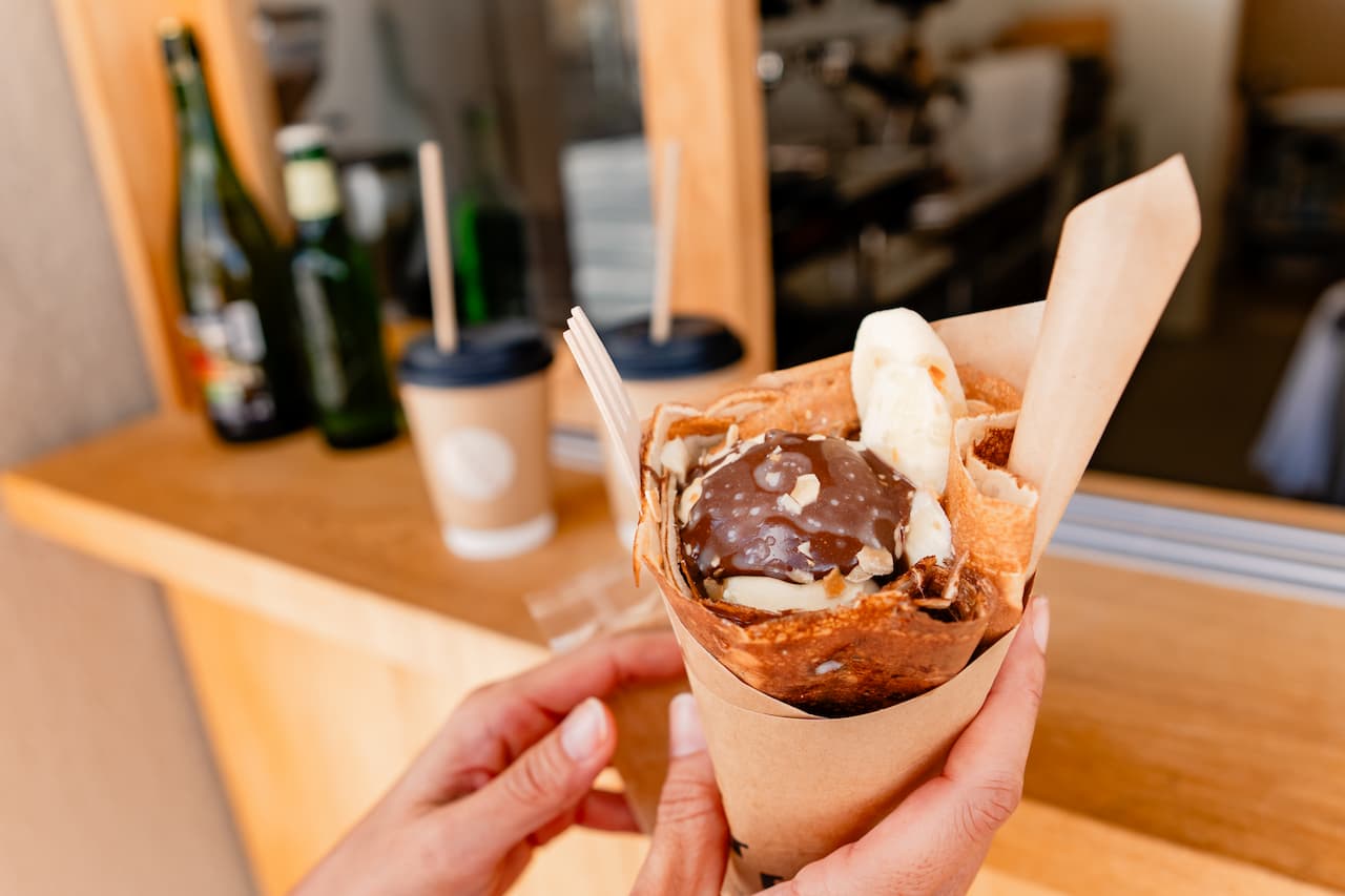 北谷・宮城海岸の外国風情に佇むグルテンフリーガレット「TERRA Galette,Crepe & Coffee（テラ ガレット クレープ＆コーヒー）」（北谷町）