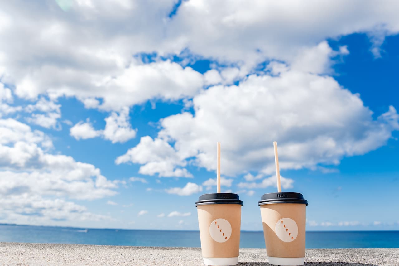 北谷・宮城海岸の外国風情に佇むグルテンフリーガレット「TERRA Galette,Crepe & Coffee（テラ ガレット クレープ＆コーヒー）」（北谷町）