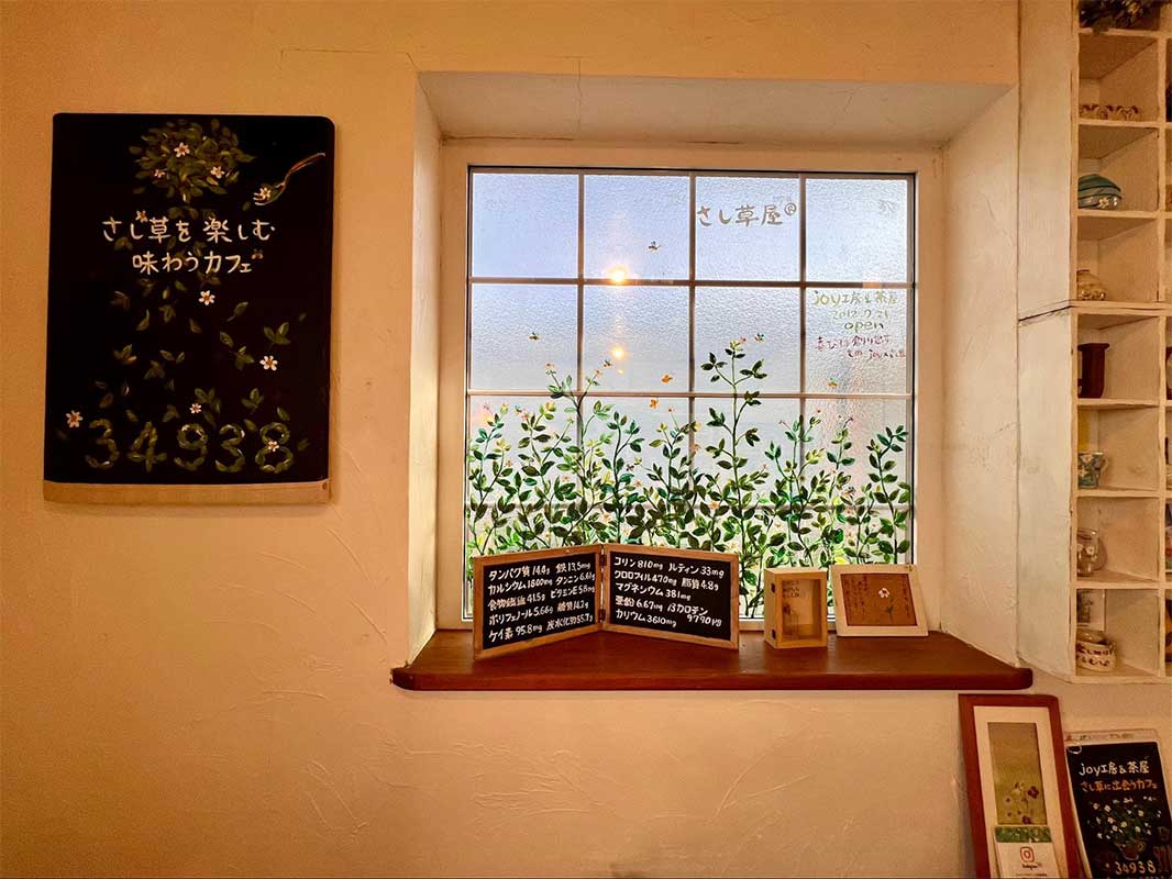 南城市で見つけた、体が喜ぶごはん。沖縄の野草「さし草」を味わう「さし草joy工房&茶屋」（南城市）