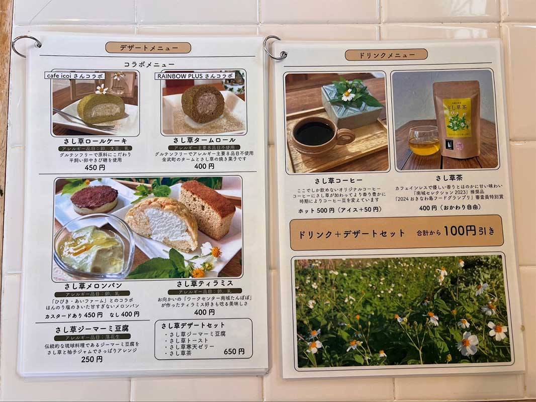 南城市で見つけた、体が喜ぶごはん。沖縄の野草「さし草」を味わう「さし草joy工房&茶屋」（南城市）