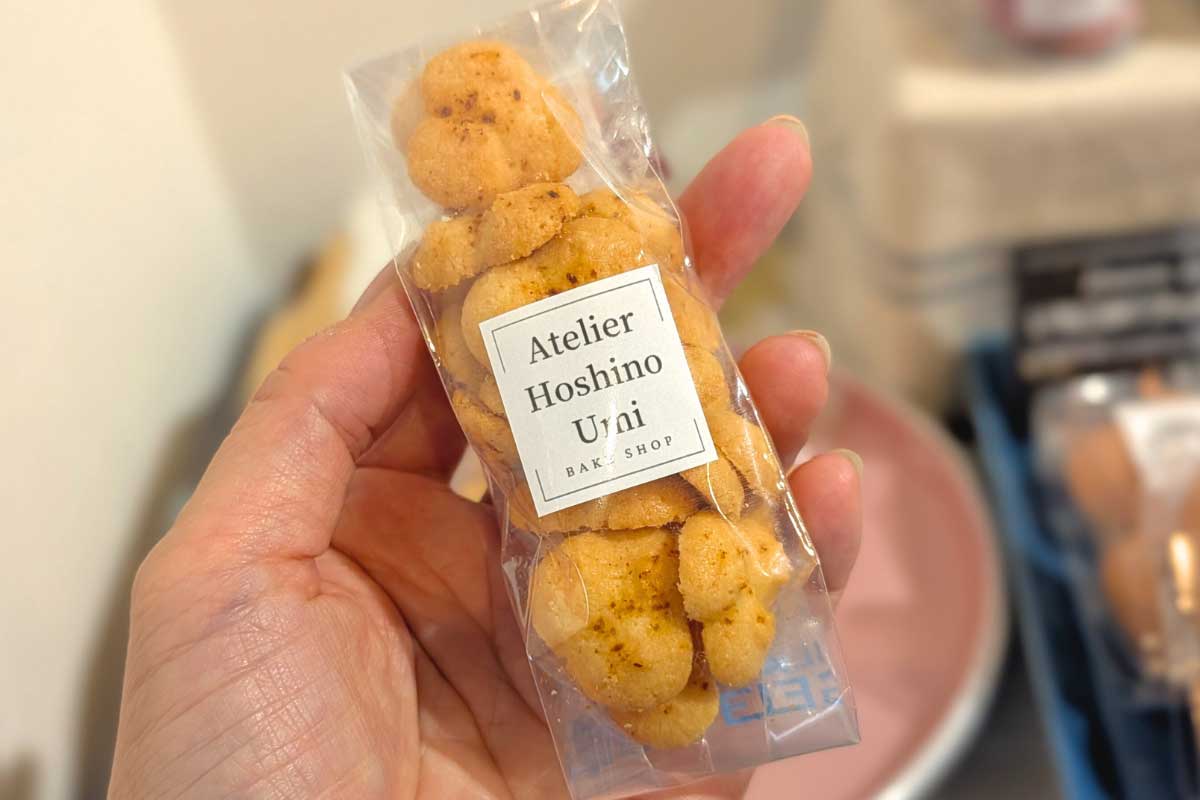 ミニブーケの「ジャンドゥージャコルネ」が可愛すぎる！小さな焼き菓子屋さん「Atelier Hoshino Umi（アトリエ ホシノウミ）」（南城市）