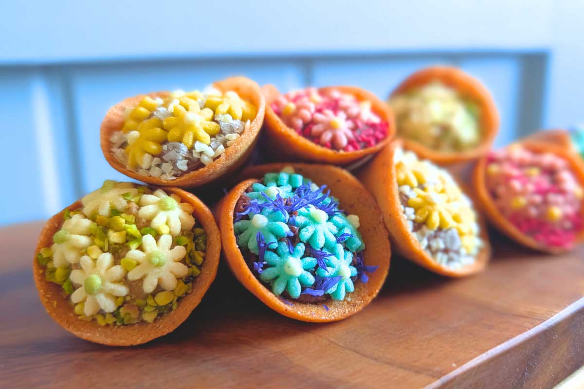 ミニブーケの「ジャンドゥージャコルネ」が可愛すぎる！小さな焼き菓子屋さん「Atelier Hoshino Umi（アトリエ ホシノウミ）」（南城市）