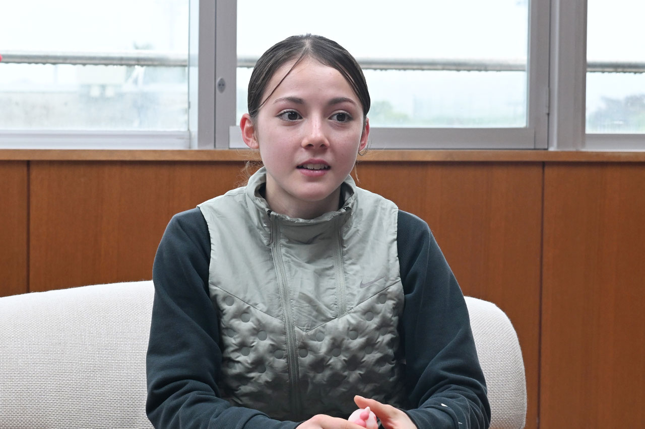 ドルーリー朱瑛里「体の声が聞けるようになった」——陸上女子のホープが沖縄で語った進化の手応えと2026年の抱負