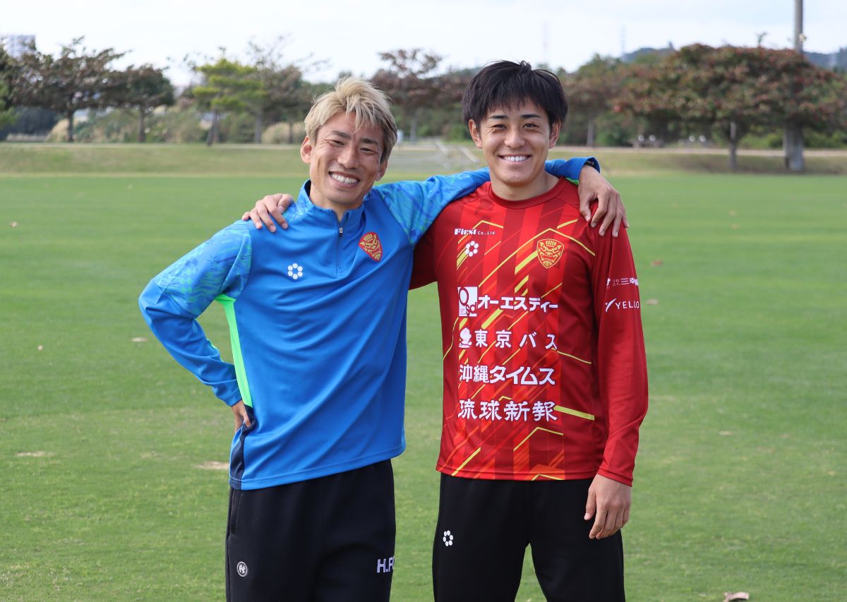 FC琉球全力応援企画！浅川隼人×堀内颯人 Wハヤト特別対談！奈良クラブ時代のホットラインが沖縄で復活！
