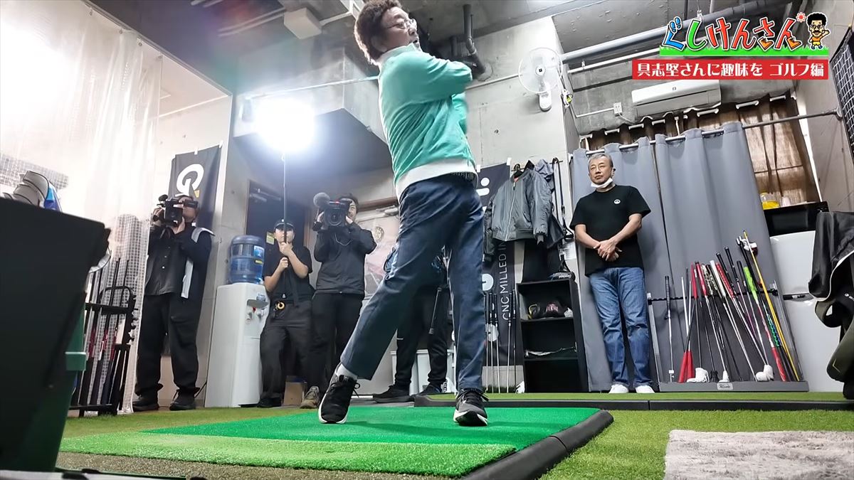 「対決のために準備してきた！」元世界チャンピオン具志堅用高が小学生チャンピオンとゴルフで真剣対決！【ぐしけんさん】