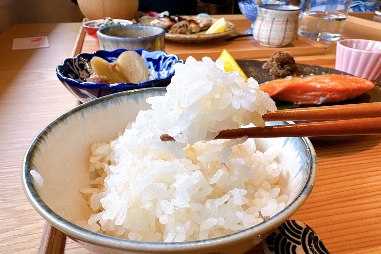 お米と京都のこだわりおだし。「米や松倉」でほっこり時間を過ごしてみませんか？（宜野湾市）