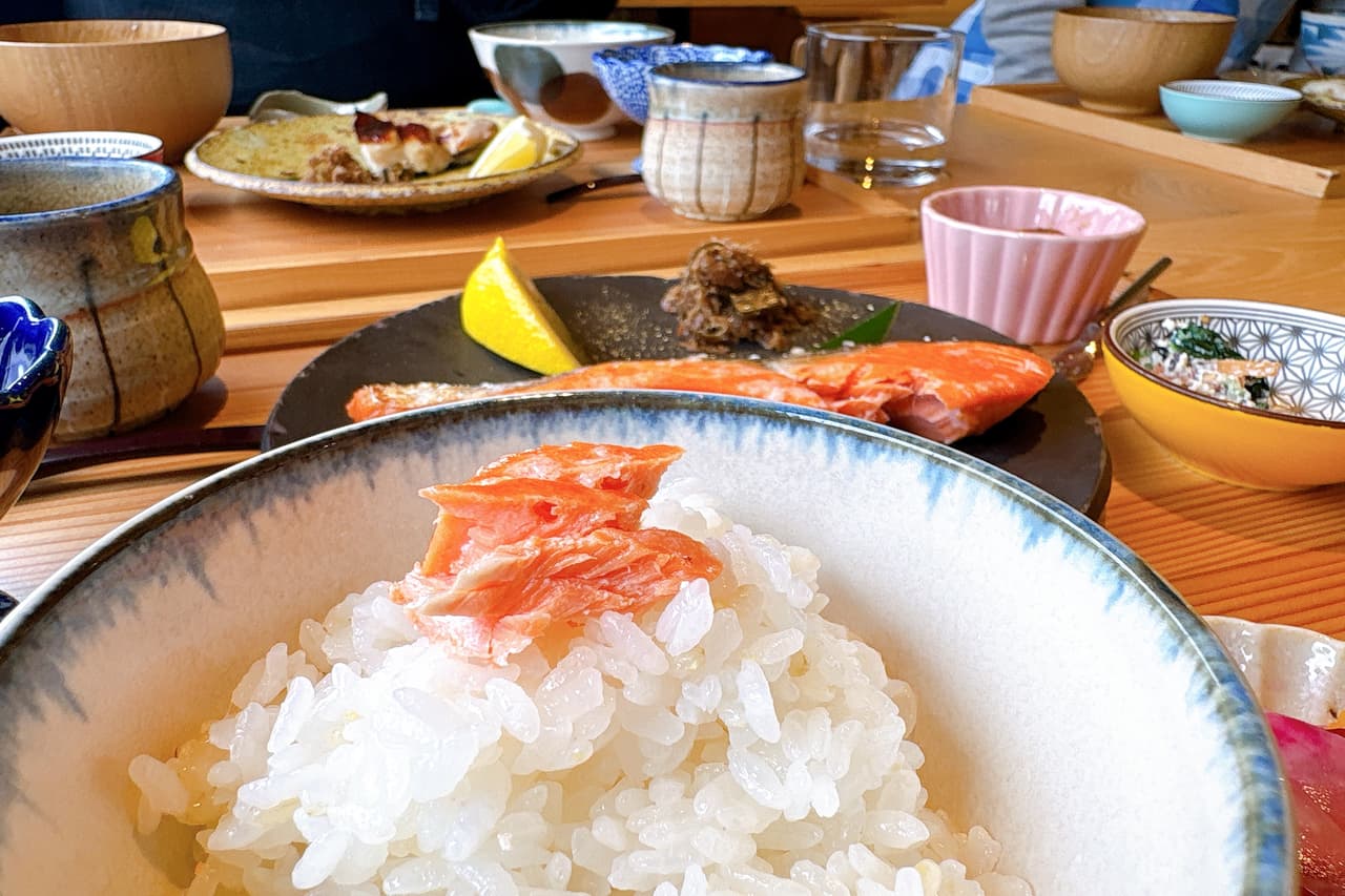 お米と京都のこだわりおだし。「米や松倉」でほっこり時間を過ごしてみませんか？（宜野湾市）