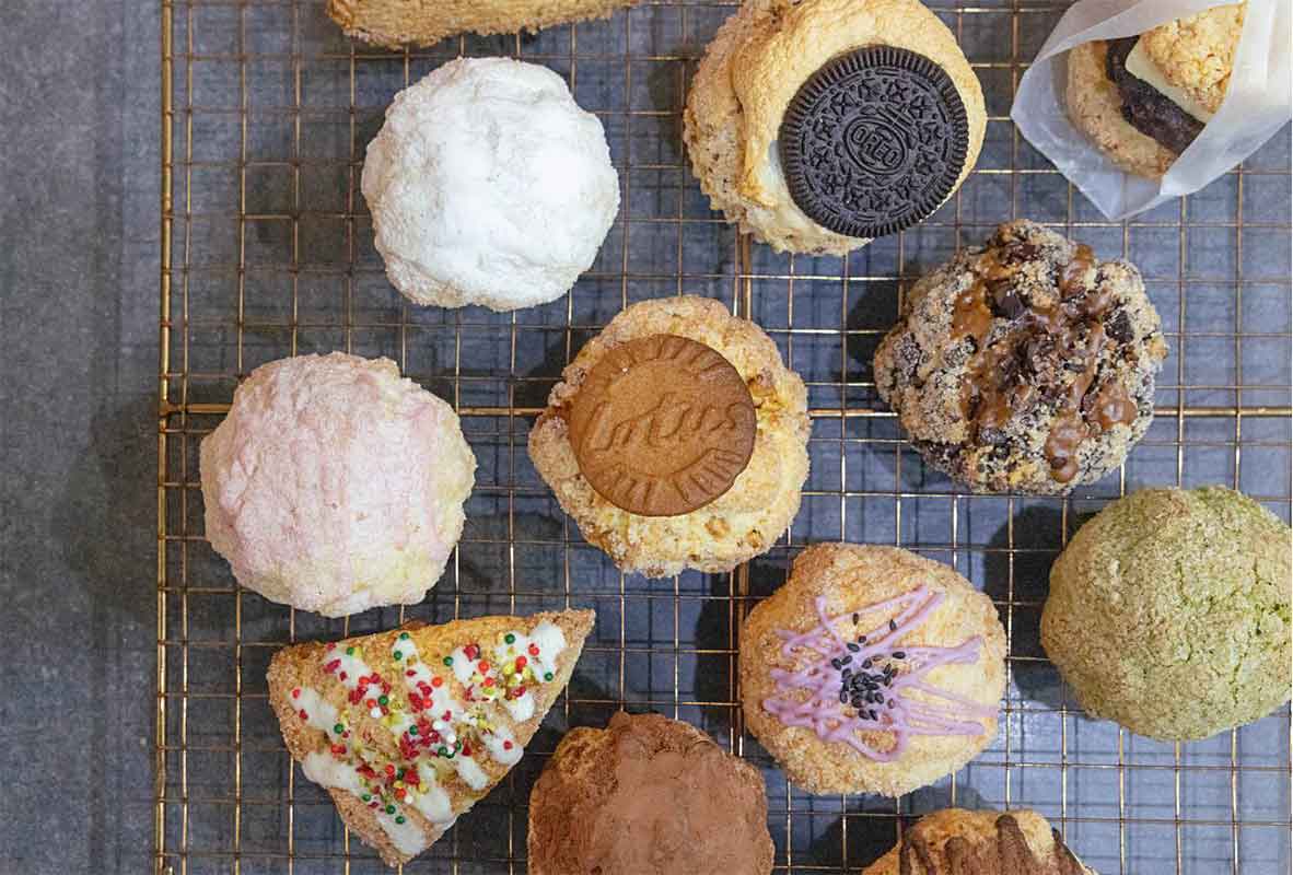 自由な発想で約50種類のスコーン！何でもない日に寄り添う「sconto megumi」（八重瀬町）