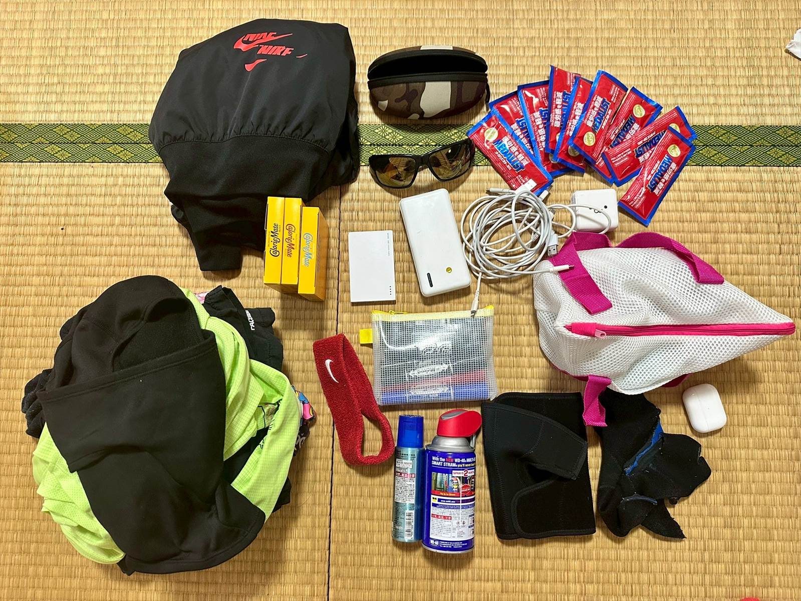 与那嶺圭一の持ち物