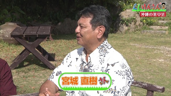 沖縄薬草茶の老舗工場で具志堅さんが驚き！「もうこれ飲んどったら