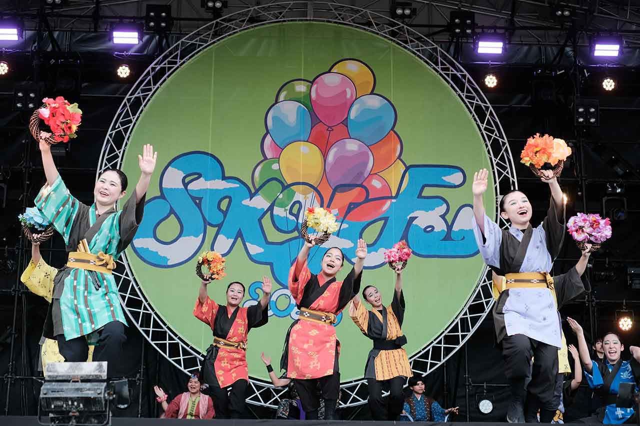 ただただ驚かされる堂々たる演舞を披露した「肝高の阿麻和利」HY SKY Fes 2026 & Special Night