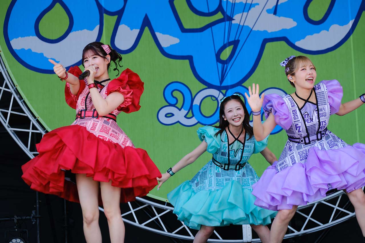 汗を流しながら「一番かわいい」を更新”FRUITS ZIPPER”一瞬で多幸感に満たした！HY SKY Fes 2026 & Special Night DAY3