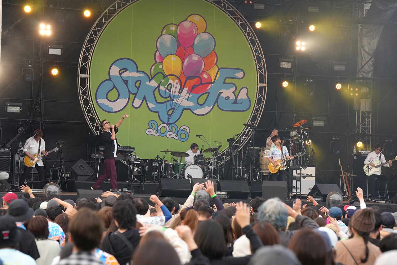 楽園のような祝祭がいまはじまった。「HY SKY Fes 2026 」DAY1 若手から百戦錬磨のベテランまでが一本のタスキを繋ぐ