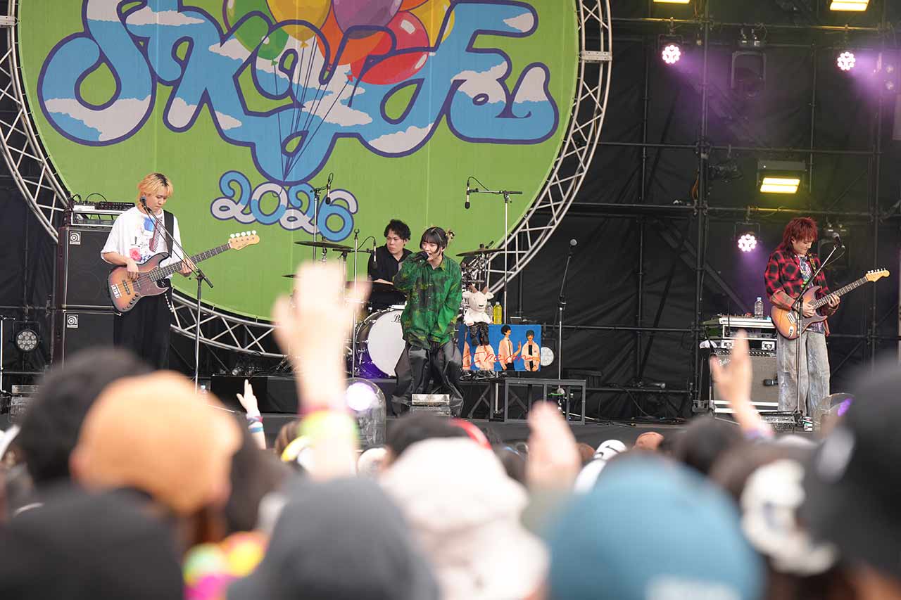 楽園のような祝祭がいまはじまった。「HY SKY Fes 2026 」DAY1 若手から百戦錬磨のベテランまでが一本のタスキを繋ぐ