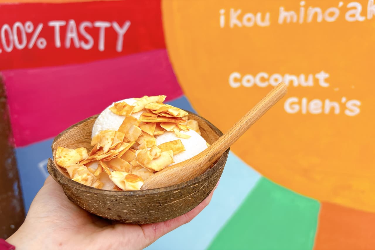 ハワイ・マウイ島のアイスクリームブランド「COCONUT GLEN’S（ココナッツ グレン）」が沖縄初上陸（北谷町）