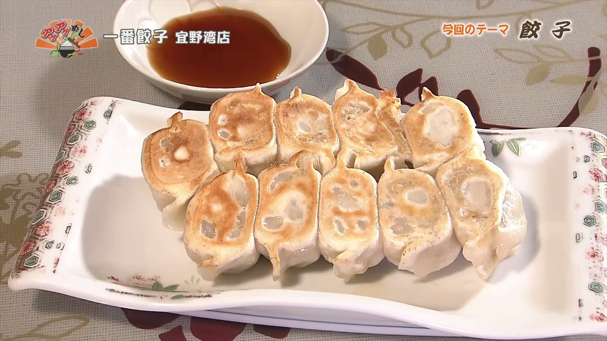 県産豚とシャキシャキ野菜！肉汁溢れるモチモチ食感の本場中国風焼き餃子「一番餃子 宜野湾店」（宜野湾市）