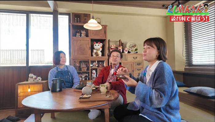 読谷村に来ただけで「最高！」ぐしけんさん、馬に乗って日本茶に