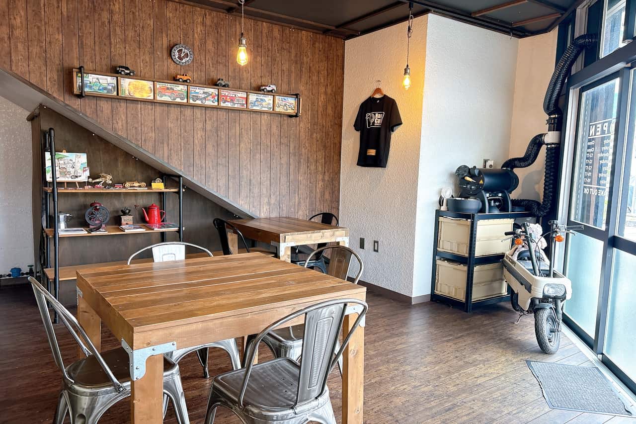 新感覚！ルートビア×エスプレッソとホットサンドを「ガレージカフェ はまCafe」でいかが？（糸満市）