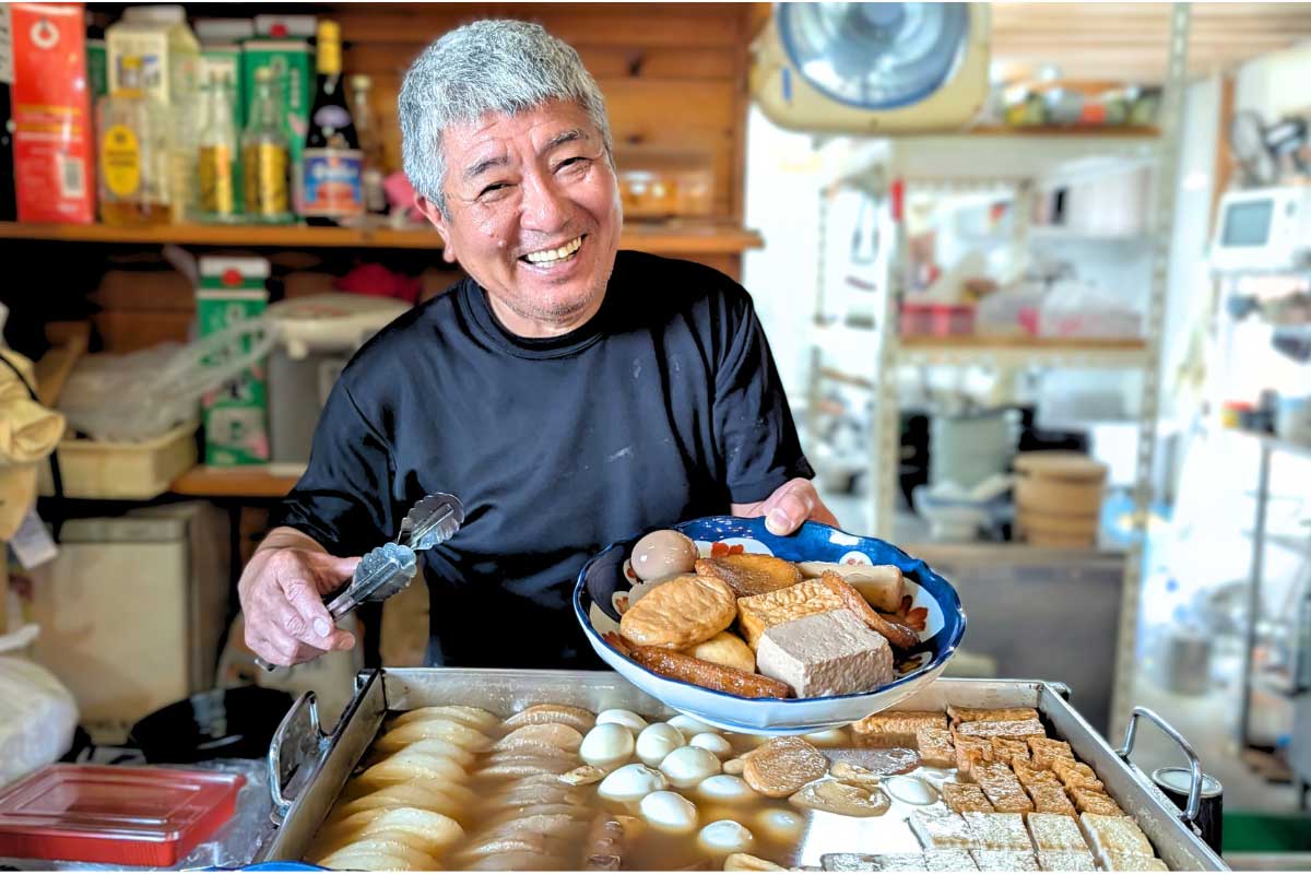 決め手は愛情！ツヤとコシがたまらない細うどん「うどん飩棒（とんぼ）」（今帰仁村）