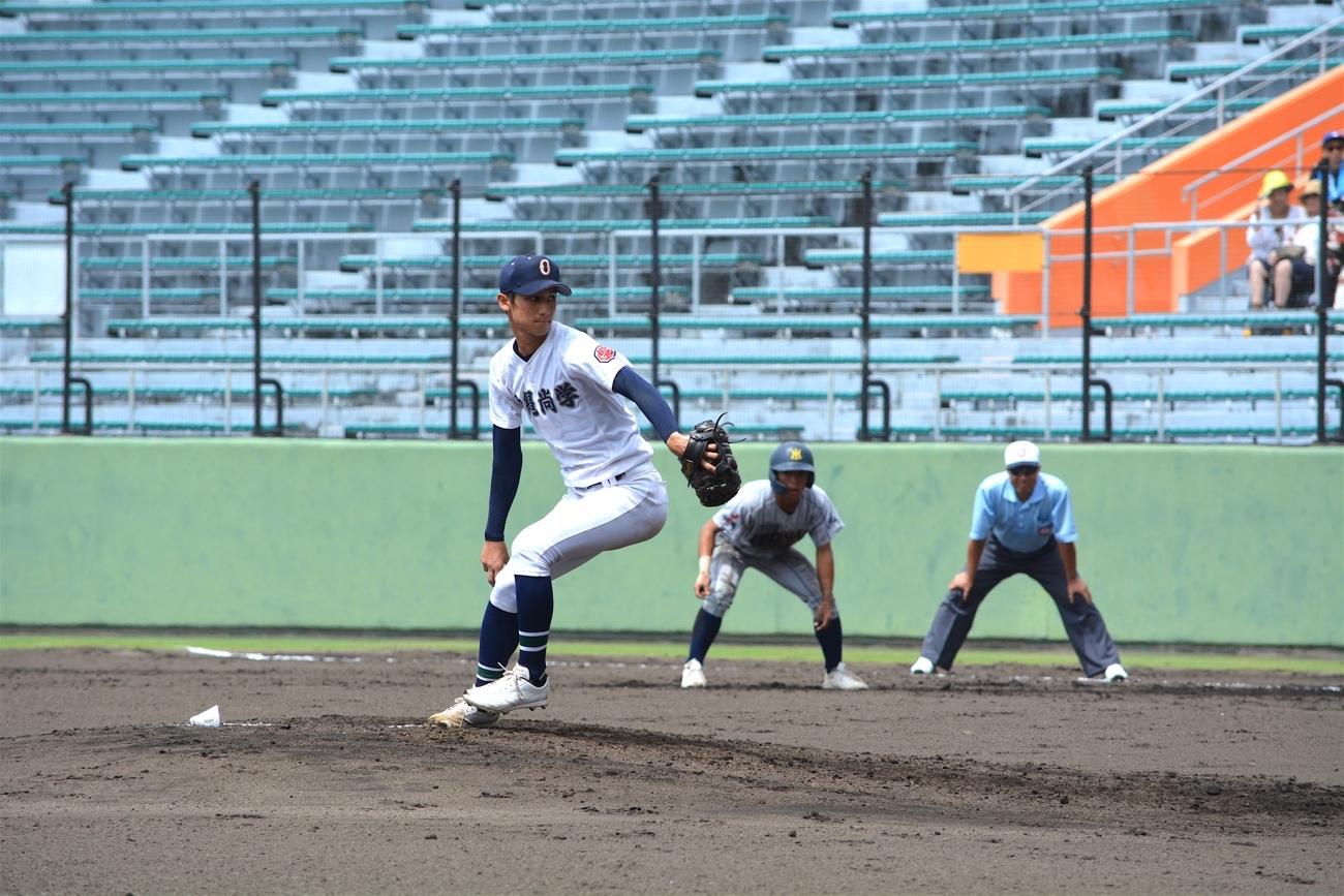 沖縄尚学ベスト４進出、左の久髙大瑚MAX149を計測、四番DH 末吉４の１。夏の県大会、末吉の登板はなしと判断していいのか