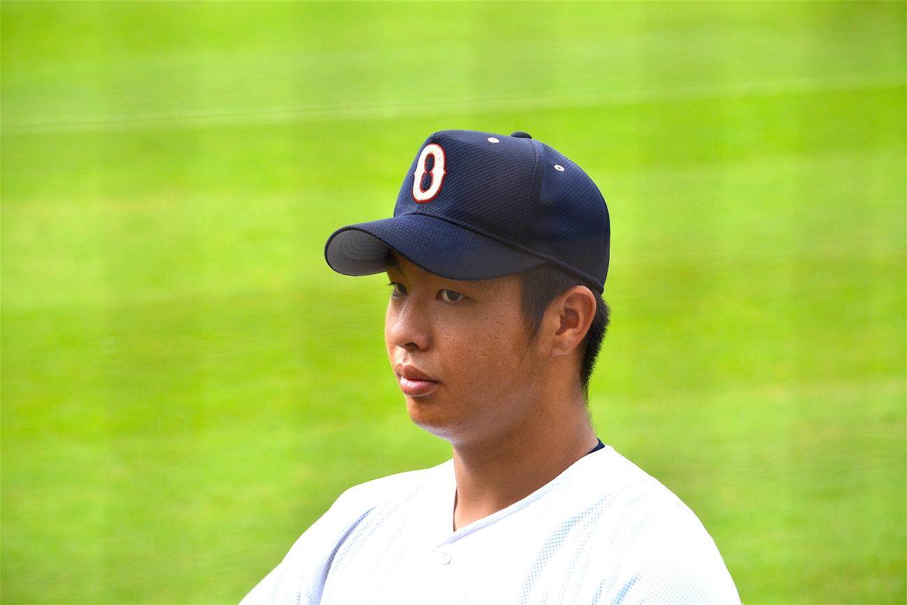 まさかの初登板初先発の末吉良丞が安定の剛腕ぶり。6回87球、被安打2、奪三振8、MAX144、７対0コールドで沖縄尚学決勝進出