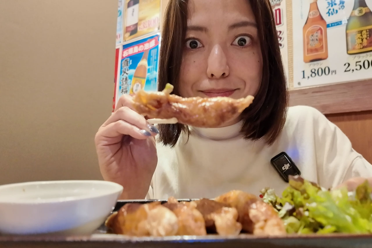 串焼1本150円！豊富なメニューと掘りごたつでゆったり♪地元民に愛される「居酒屋もりもり」〜喜友名ひとみの酒場巡り〜（豊見城市）