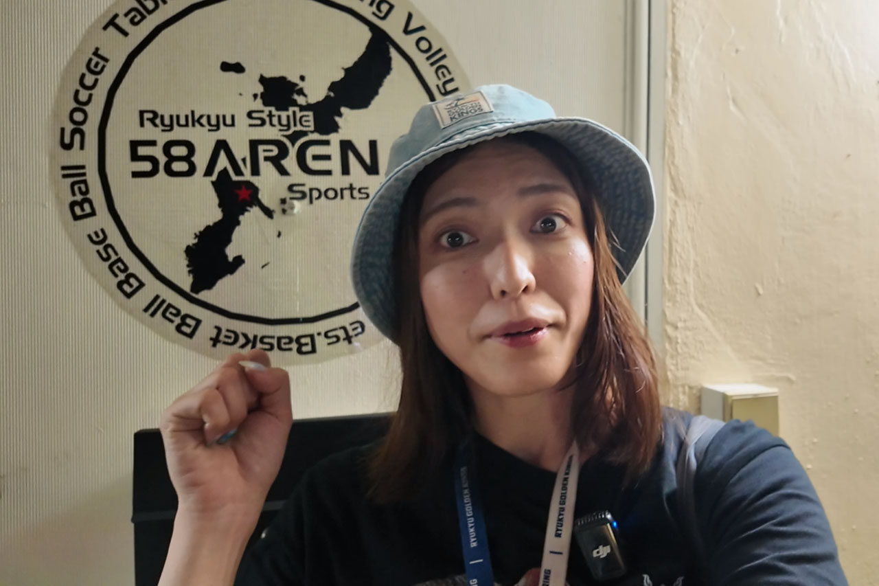 アリーナからアリーナへ。キングス観戦後は沖縄市園田「58ARENA」で感想をつまみに乾杯！〜喜友名ひとみの酒場巡り〜（沖縄市）