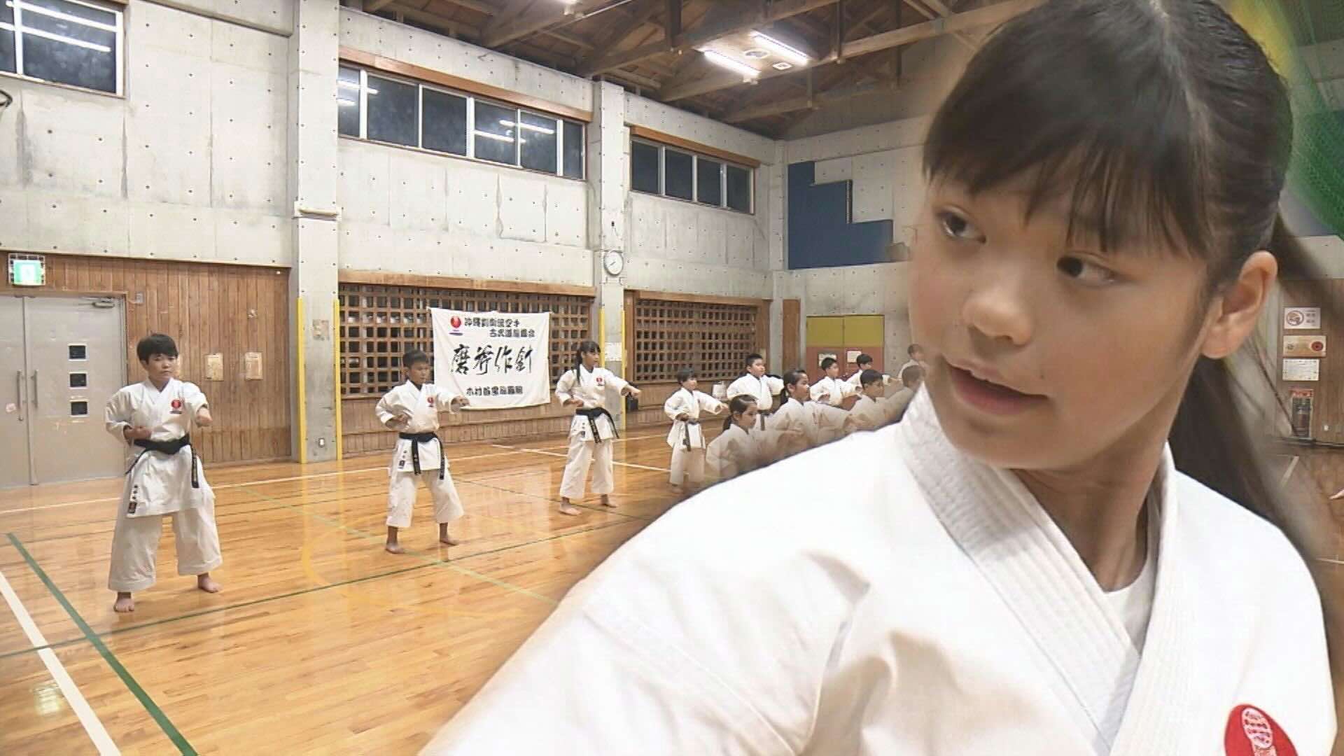 全国の舞台へ　１型糖尿病と闘いながら稽古に打ち込む空手少女のまなざし