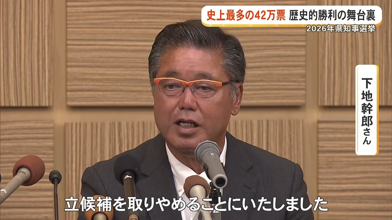 ”保守のオール沖縄”　沖縄県知事選で古謝玄太氏はいかにして「14万票差」を生んだのか