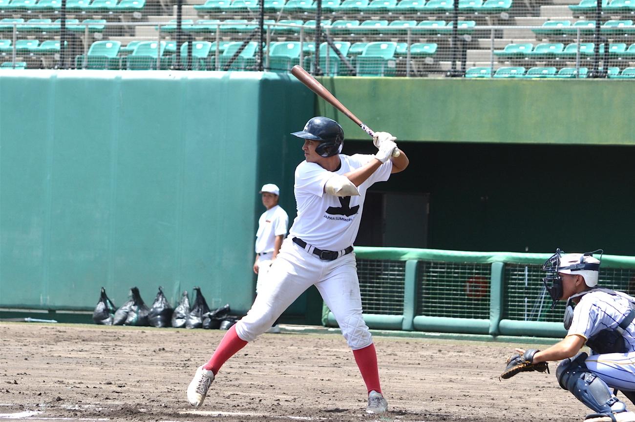 沖縄が誇る“二刀流”日本ウェルネス沖縄の長山武蔵は、日本人離れした体格とスケールの大きさでNPBに旋風を巻き起こせるのか