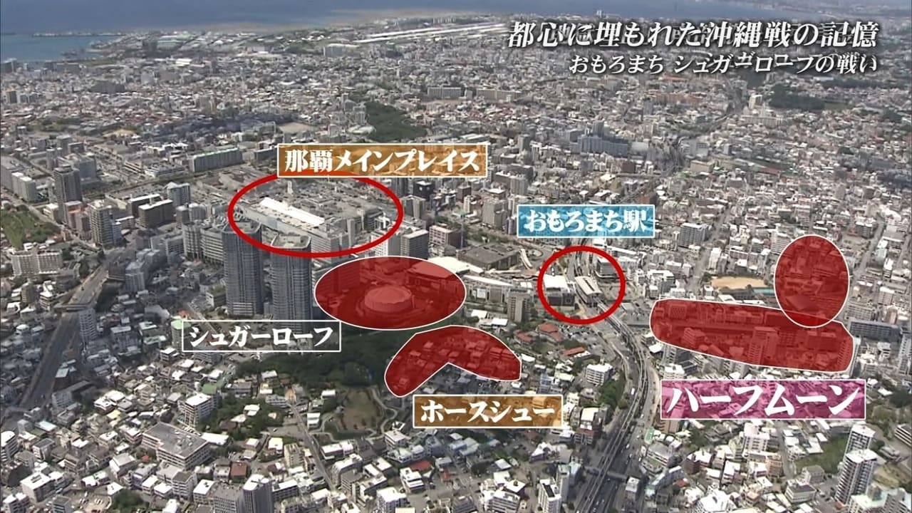 戦後80年　那覇新都心に残る日米激戦跡　シュガーローフ